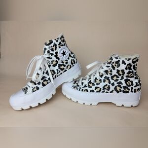 Converse lugged high top shoes